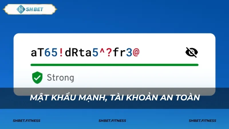 Bí quyết tạo mật khẩu mạnh cho tài khoản SHBET